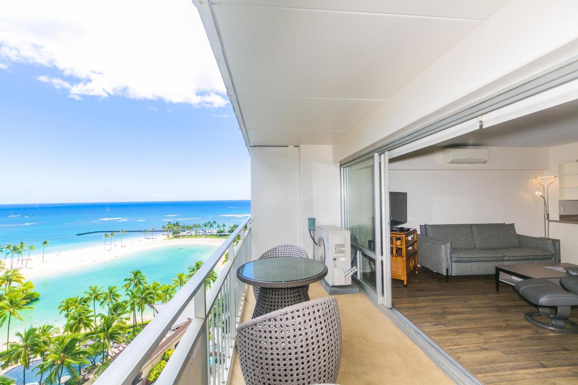 Appartement Ilikai Tower 1340 Lagoon View 1br Honolulu